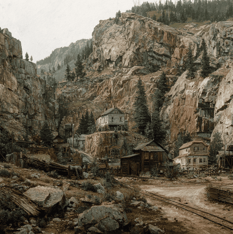 Colorado Logging camp