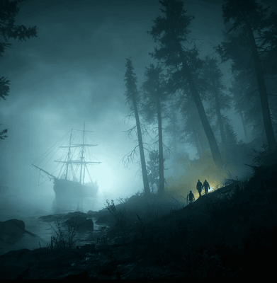 Phantom ship and glowing soldier apparitions in Virginia’s Old House Woods.