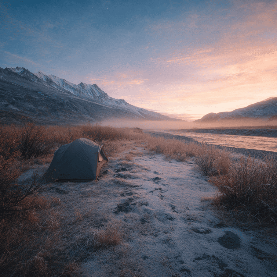 Brooks Range valley in Alaska, where several hunters mysteriously disappeared over the last century