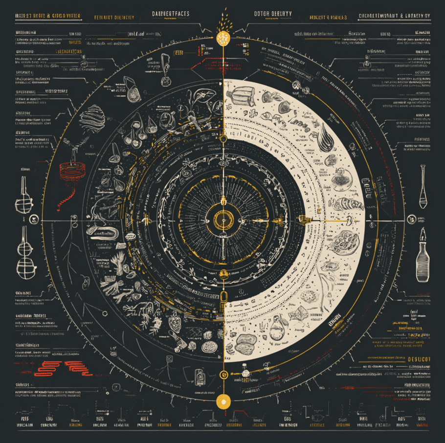 Metabolism diagram contrasted with the phrase ‘metabolic confusion,’ highlighting the gap between science and dieting claims