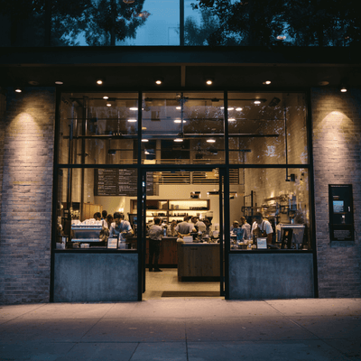 Peet’s Coffee storefront representing labor disputes and union battles within the company