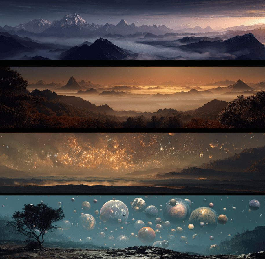 Unexplained floating mystery lights appearing over natural landscapes around the world.