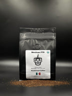 Headcount Coffee Mexican FTO medium roast organic coffee bag from Texas roastery with toffee, fruity, and sweet notes.